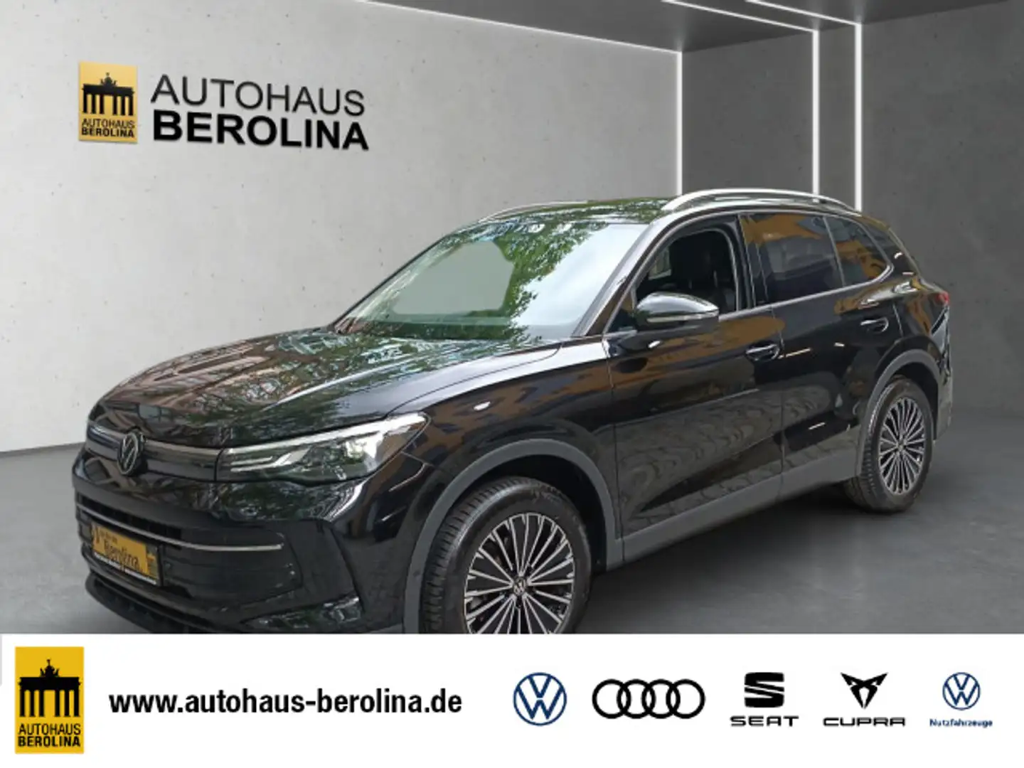 Volkswagen Tiguan 1.5 eTSI Life DSG *AHK*Digi.C-Pro*R-CAM* Schwarz - 1