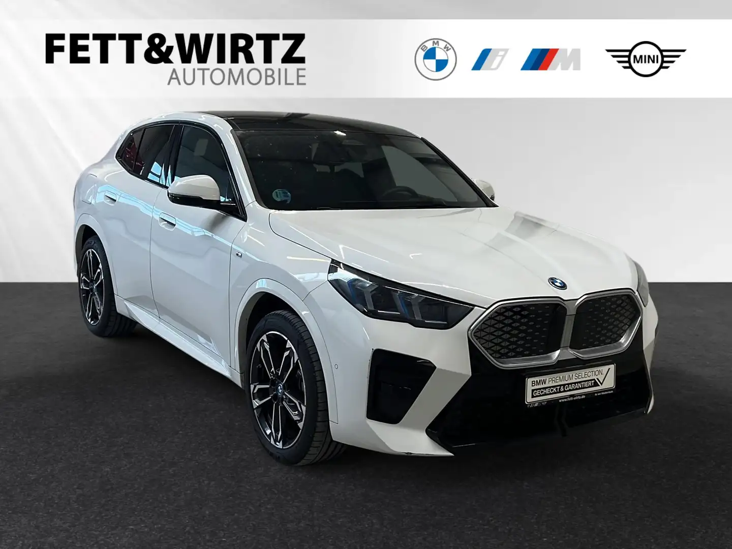 BMW iX2 eDrive20 M Sport|Panorama|Head-Up|PA+ Белый - 1