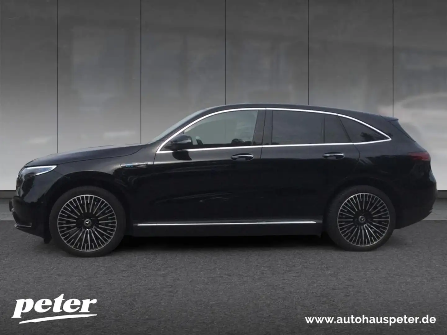 Mercedes-Benz EQC 400 4MATIC  AMG, Multibeam Zwart - 2