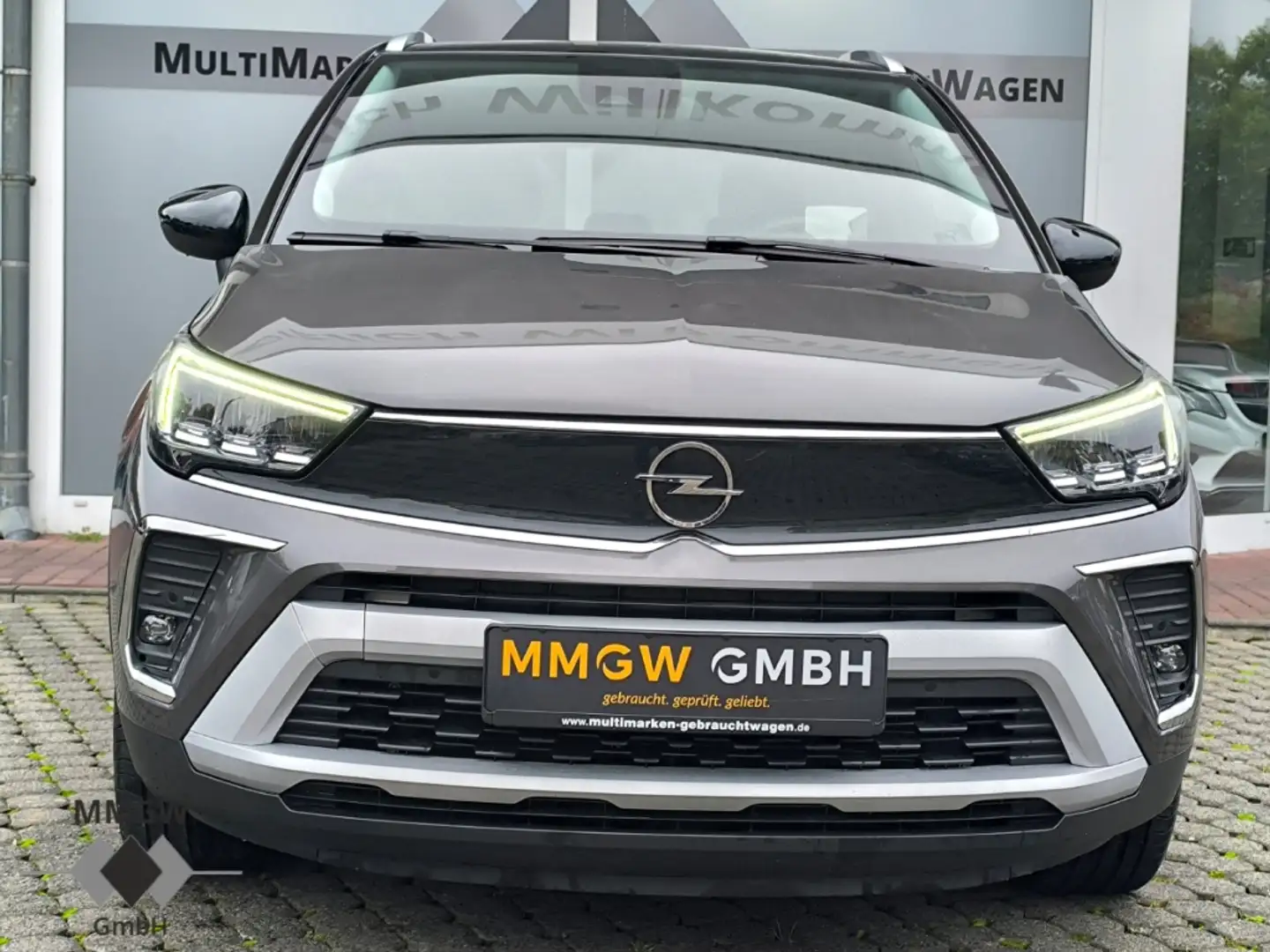 Opel Crossland Ultimate 1.2 Turbo EU6d HUD/Navi/Leder/LED/CarPlay Grau - 2