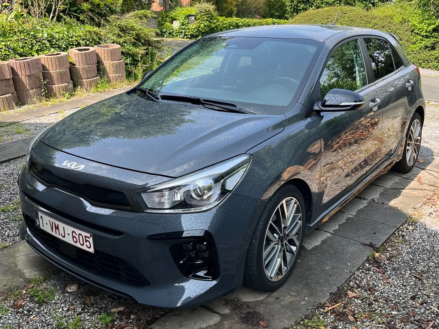 Kia Rio Rio 1.0 T MHEV GT Line DCT Grijs - 2