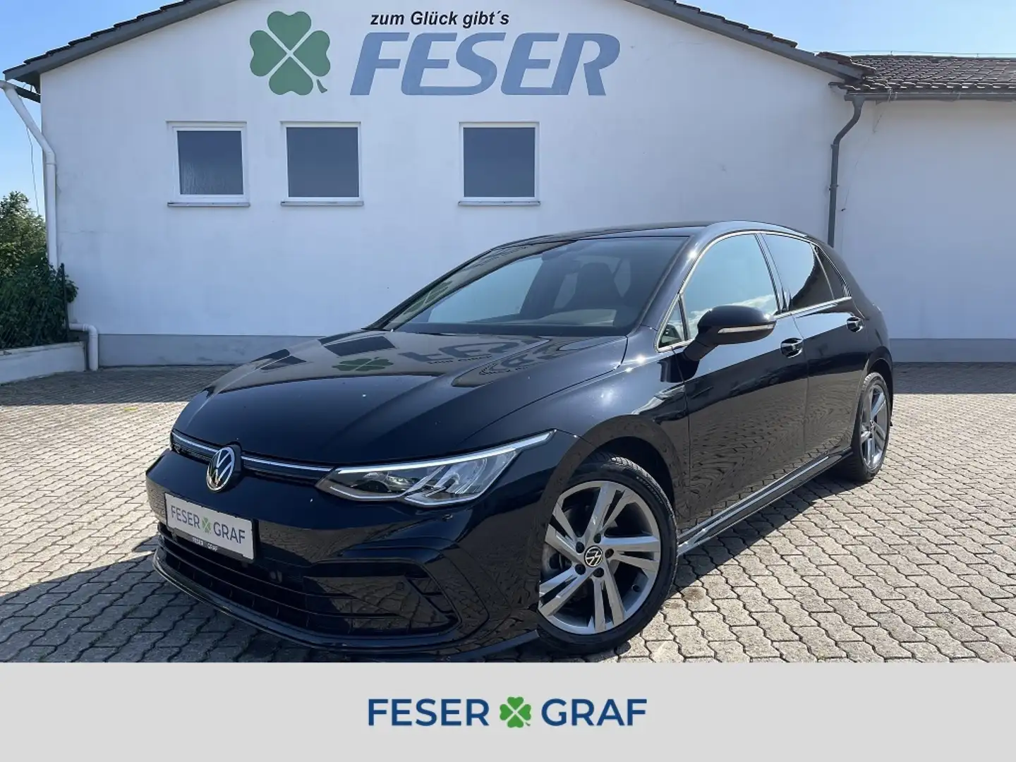 Volkswagen Golf R-Line 1.5 eTSI DSG ACC AHK KAMERA NAVI Schwarz - 1