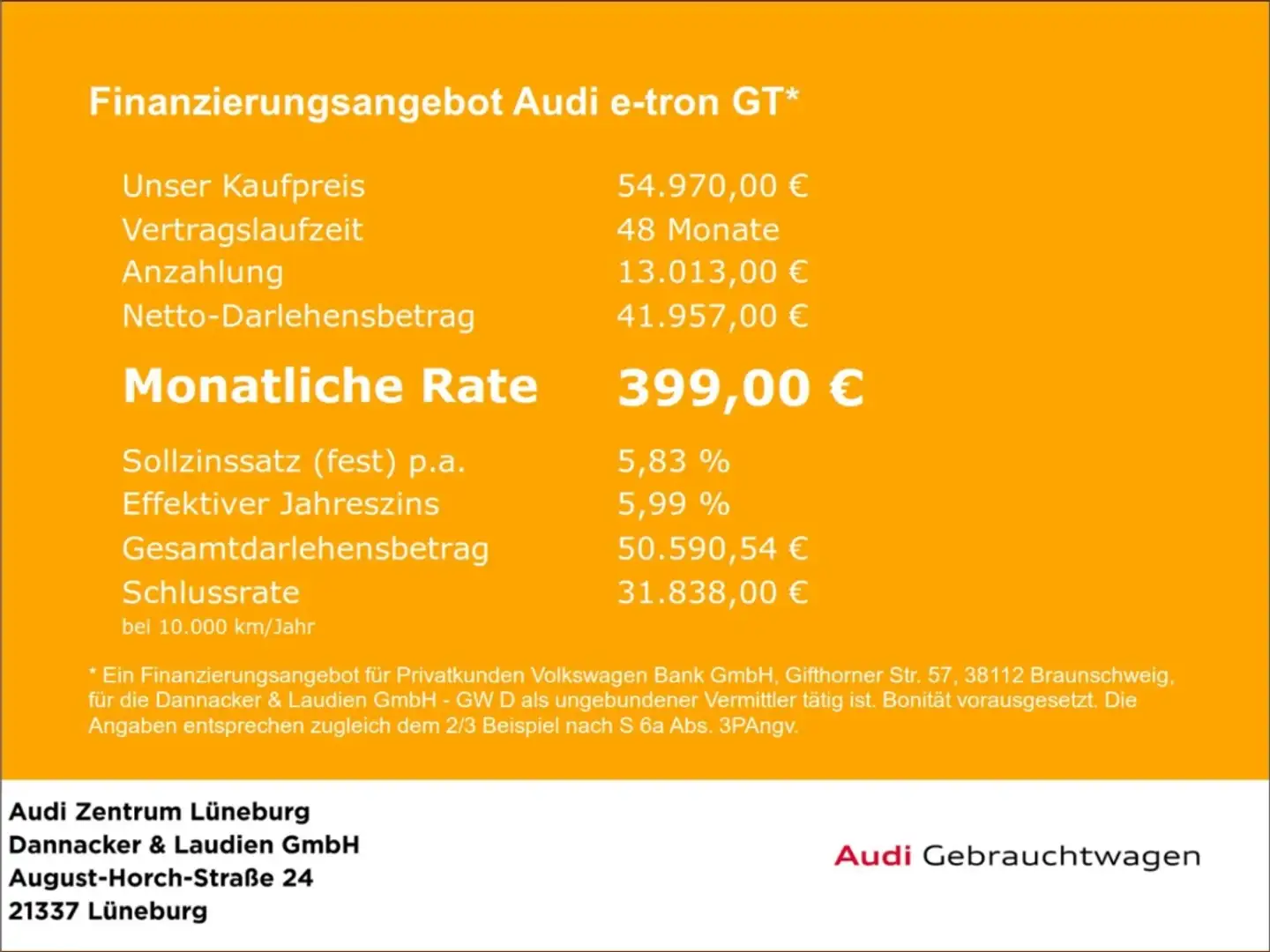 Audi e-tron GT quattro Alu Matrix-LED Navi ACC Sitzheizung Schwarz - 2