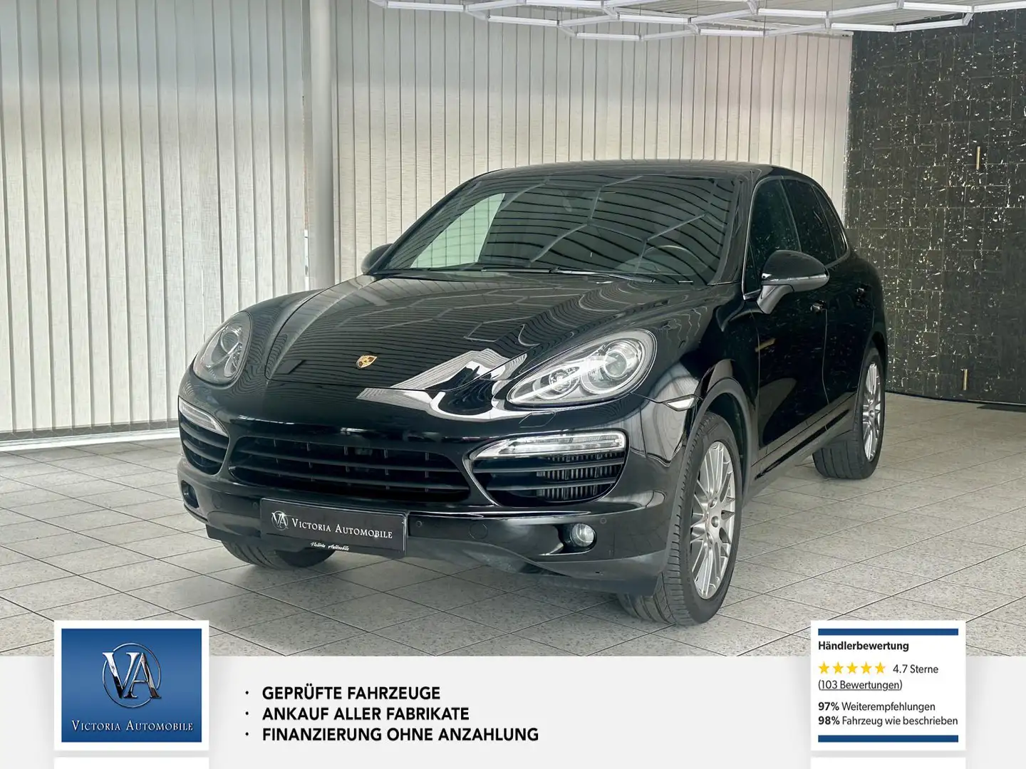 Porsche Cayenne S Diesel 2 Hand crna - 1