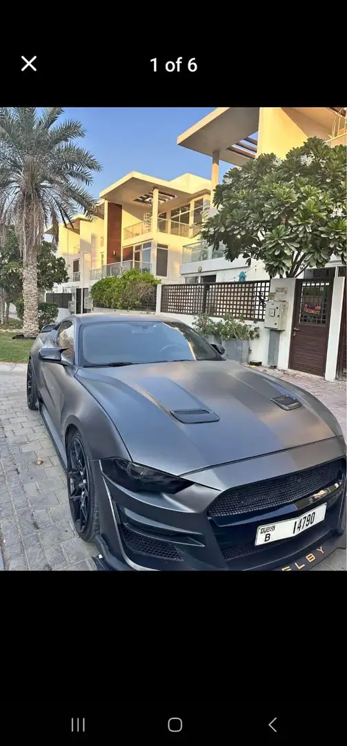 Ford Mustang Fastback 5.0 Ti-VCT V8 Aut. GT Gris - 1