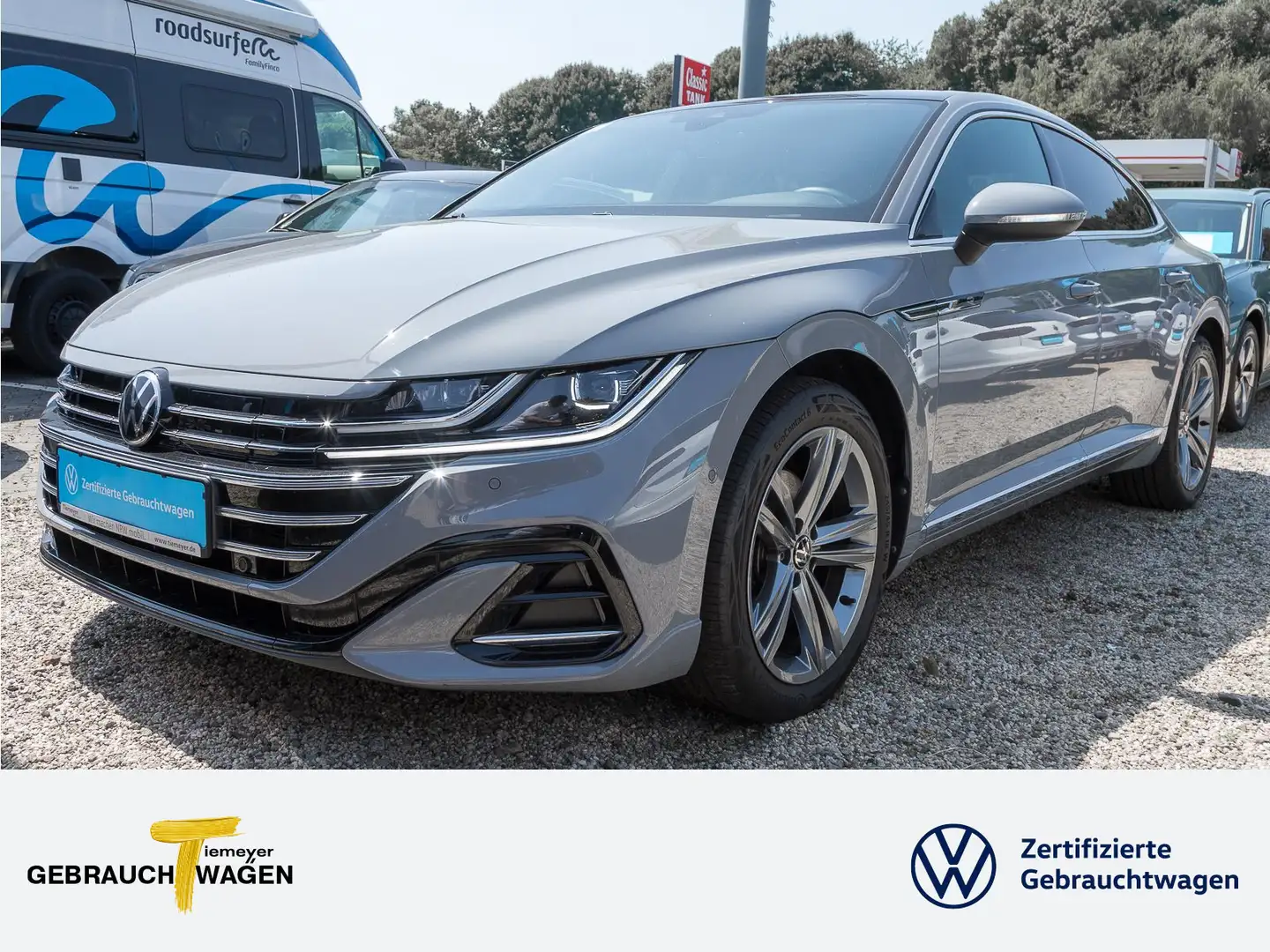 Volkswagen Arteon eHybrid R-LINE PANO MATRIX LEDER NAVI-PRO Grau - 1