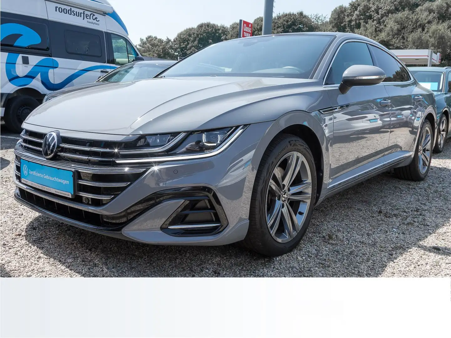 Volkswagen Arteon eHybrid R-LINE PANO MATRIX LEDER NAVI-PRO Grau - 2