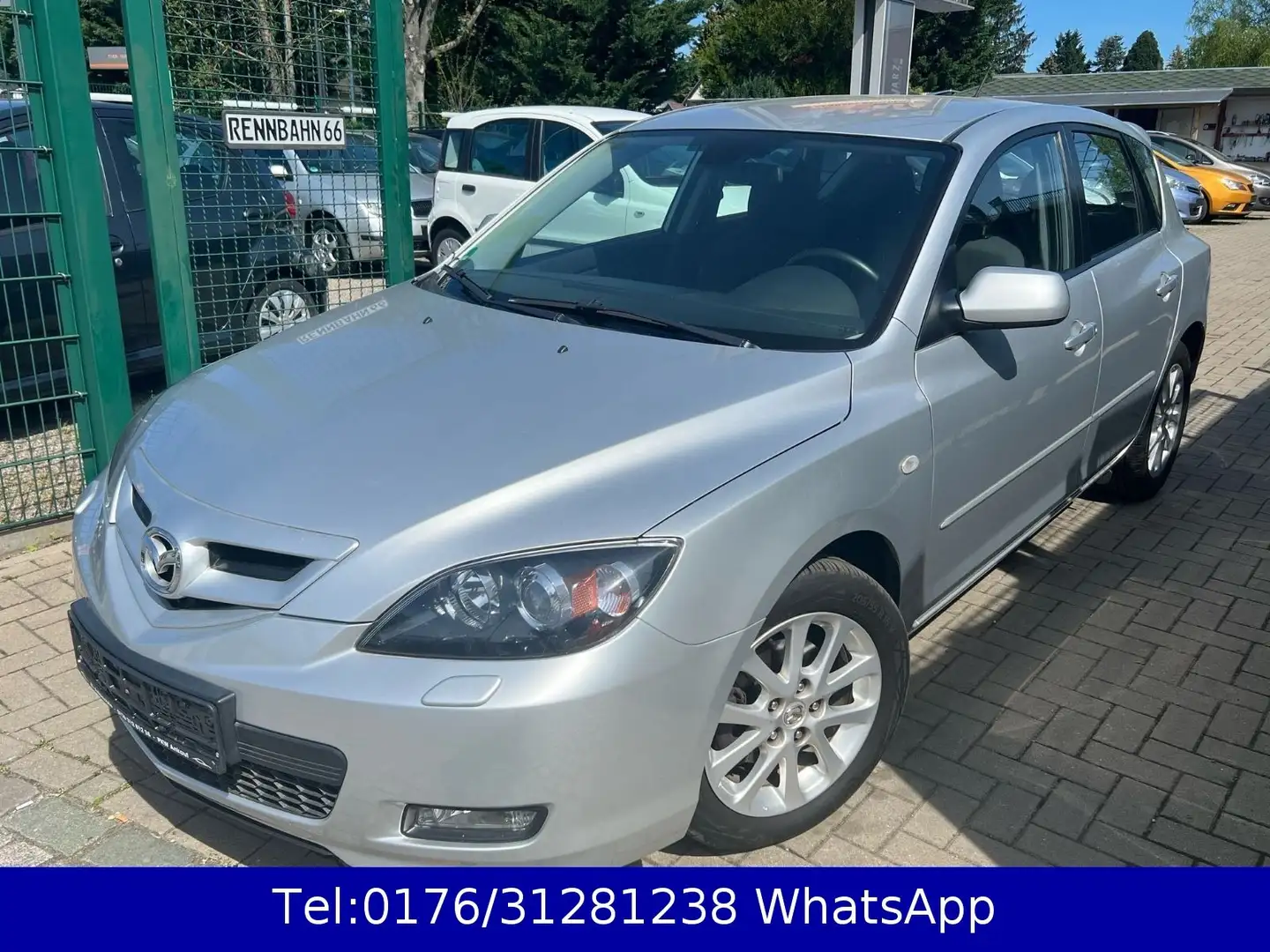 Mazda 3 Lim. 1.6 Sport Active !! Tüv-Service Neu !! Silber - 2