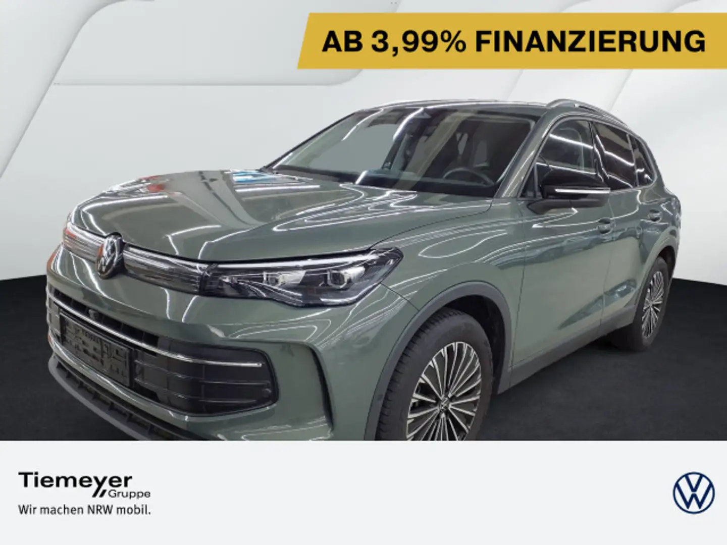 Volkswagen Tiguan 2.0 TDI DSG GOAL LED+ KAMERA LM18 AHK Grün - 1
