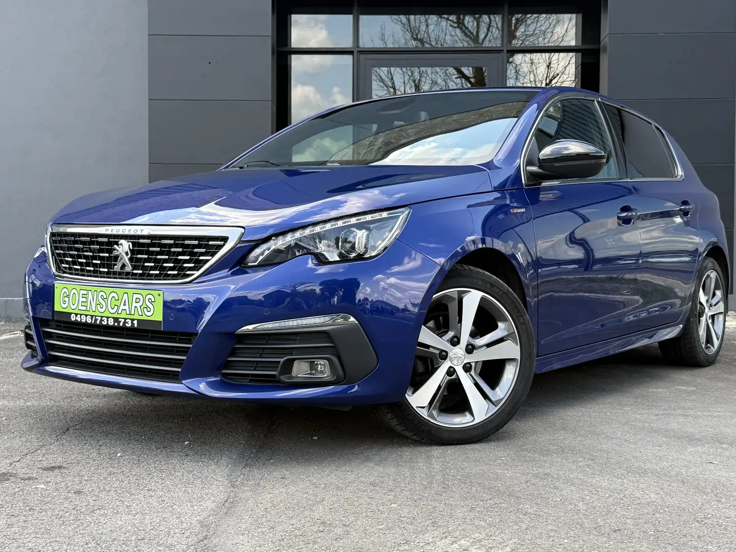 Peugeot 308 1.2T GT Line,,CAMERA,FULL LED,CUIR,GARANTIE😍 Bleu - 1