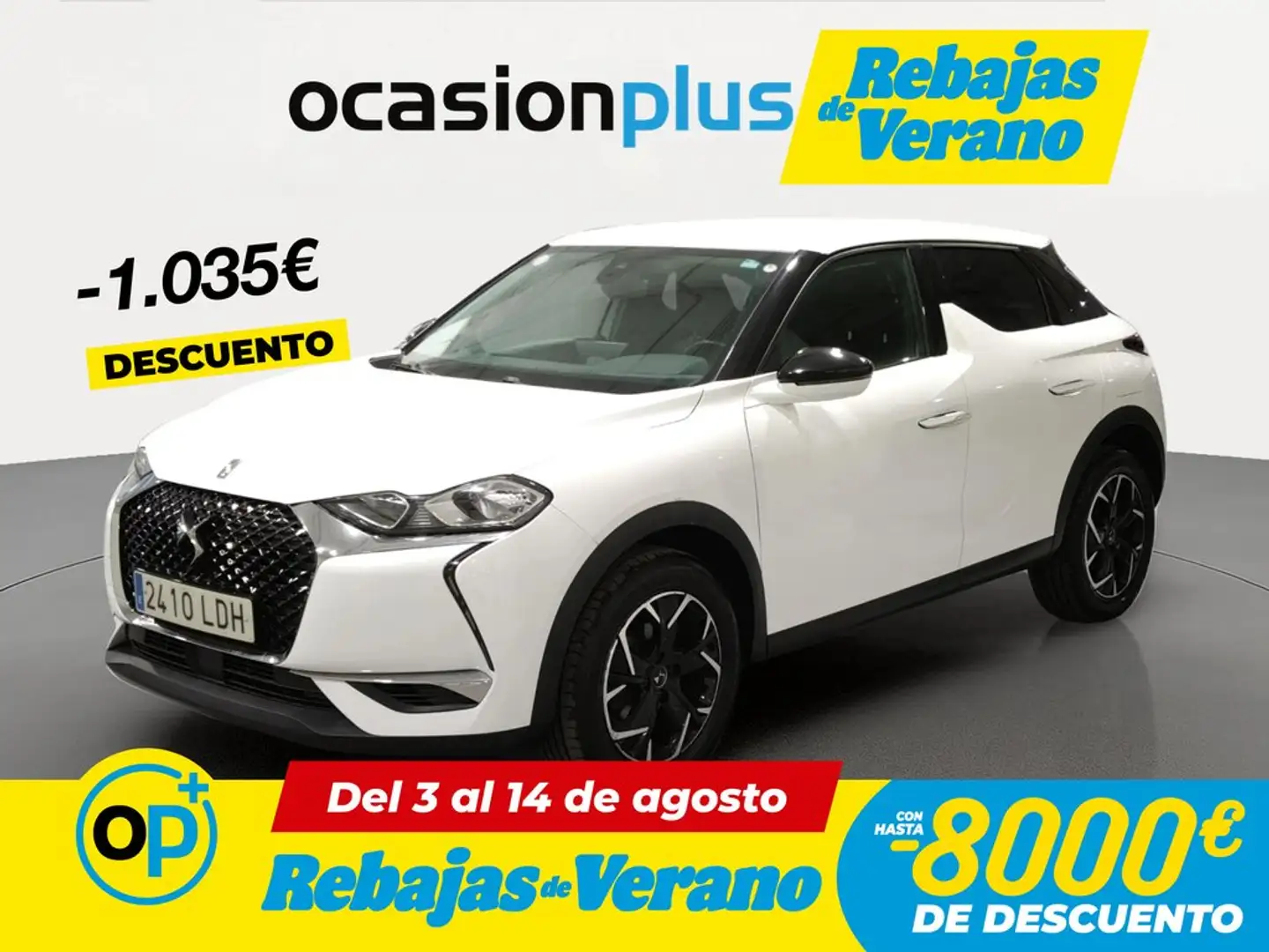 DS Automobiles DS 3 Crossback BlueHDi Be Chic 100 Blanco - 1