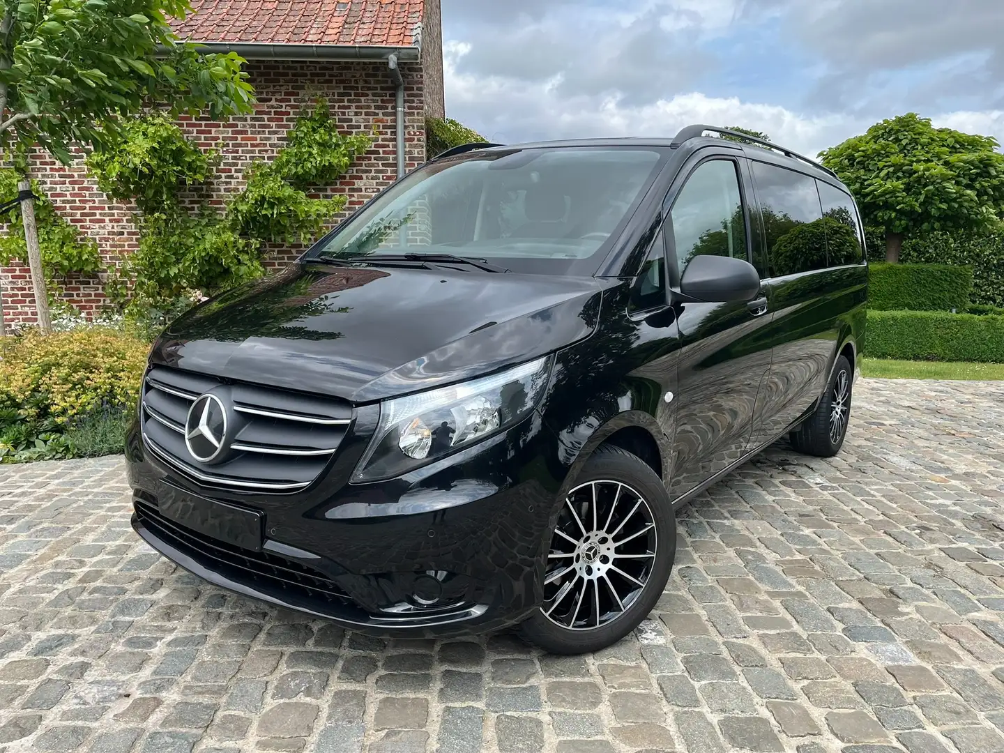 Mercedes-Benz Vito 116 Carplay 5PL DubCab Trekhk LichteVracht BTW IN Noir - 1