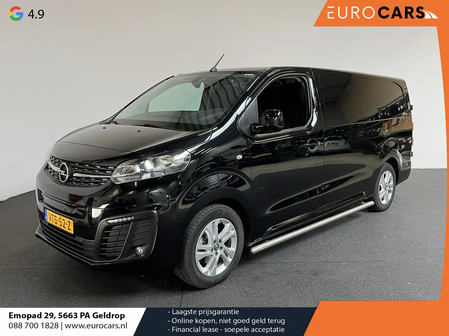 Opel Vivaro-e L3H1 Edition 75 kWh Automaat Airco Navigatie Negru - 1