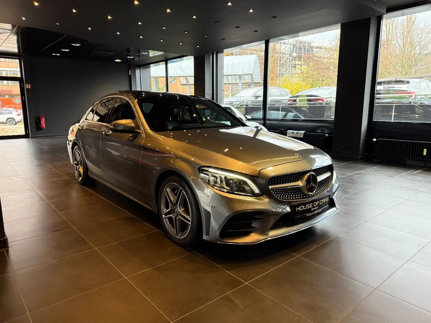 Mercedes-Benz C 220 AMG Limousine*Pano*Virtuell*Memory*360° Grau - 2