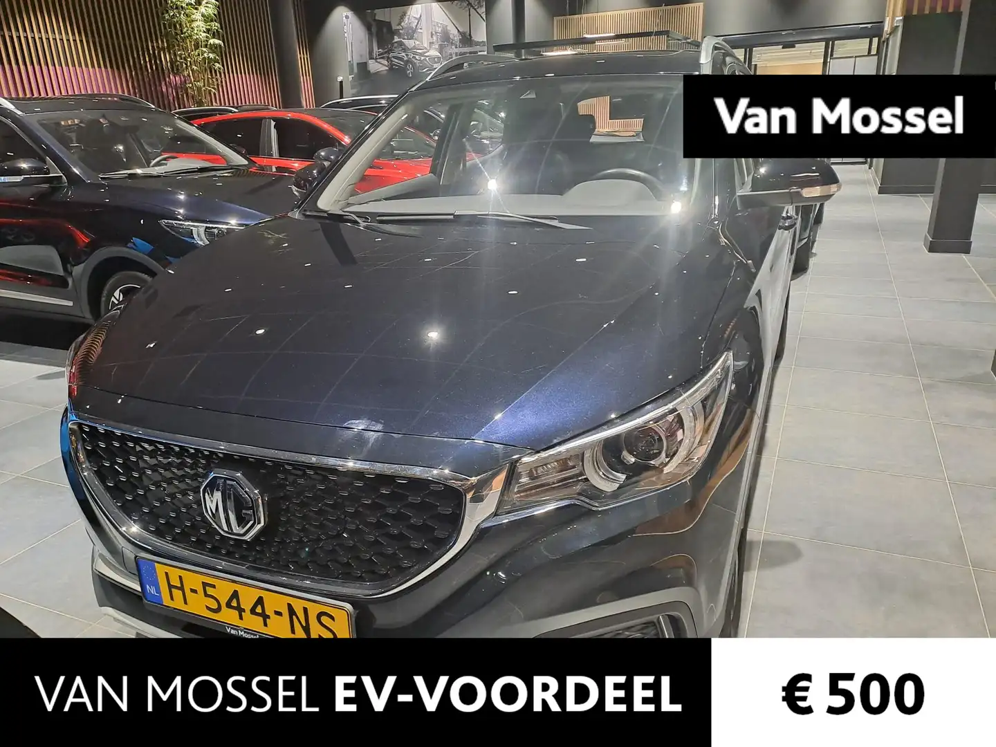 MG ZS MG EV Luxury 45 kWh | Navi | Leder | Panoramadak | Noir - 1