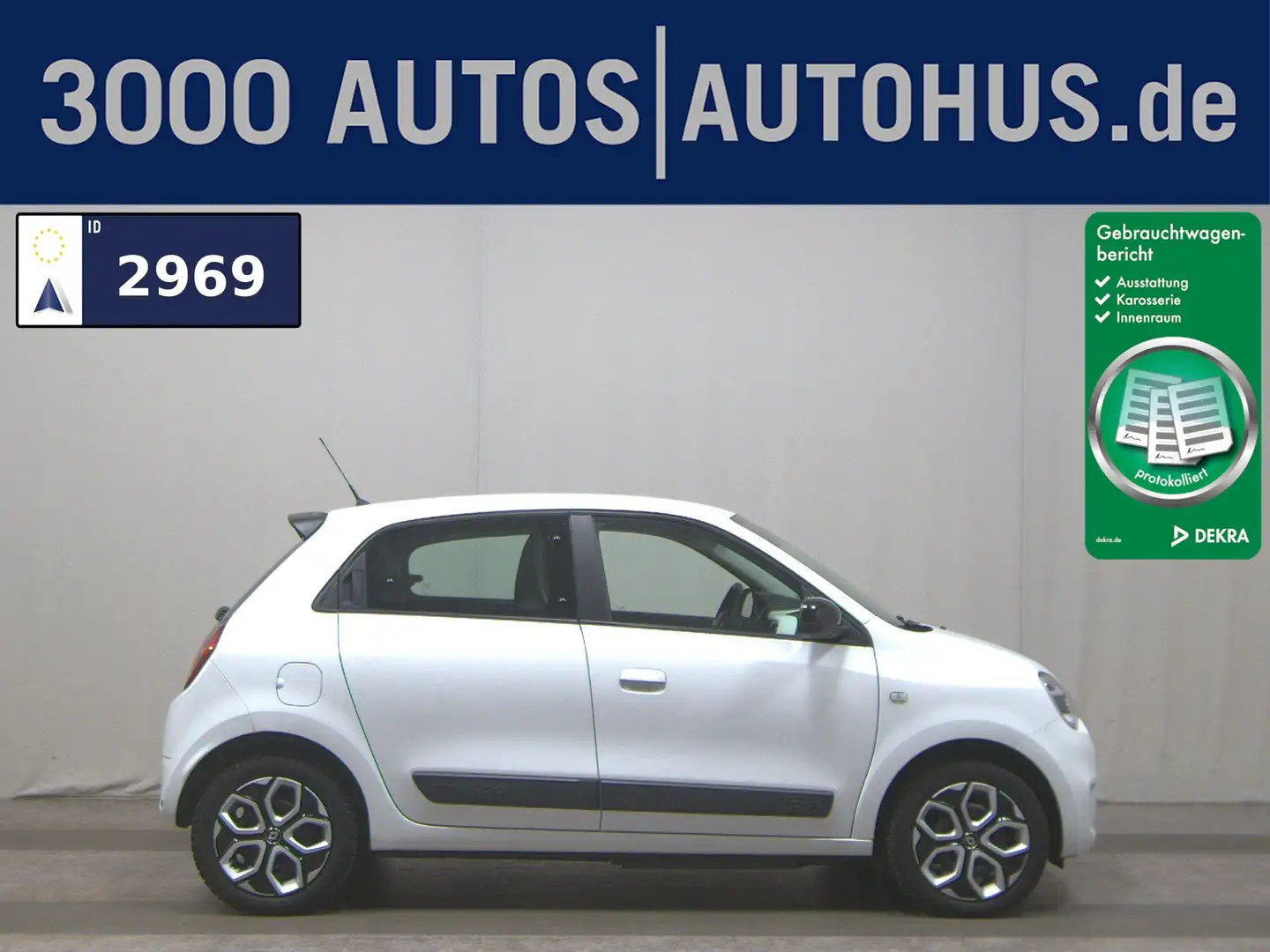 Renault Twingo Electric Equilibre Klima DAB+ Bluetooth Weiß - 1
