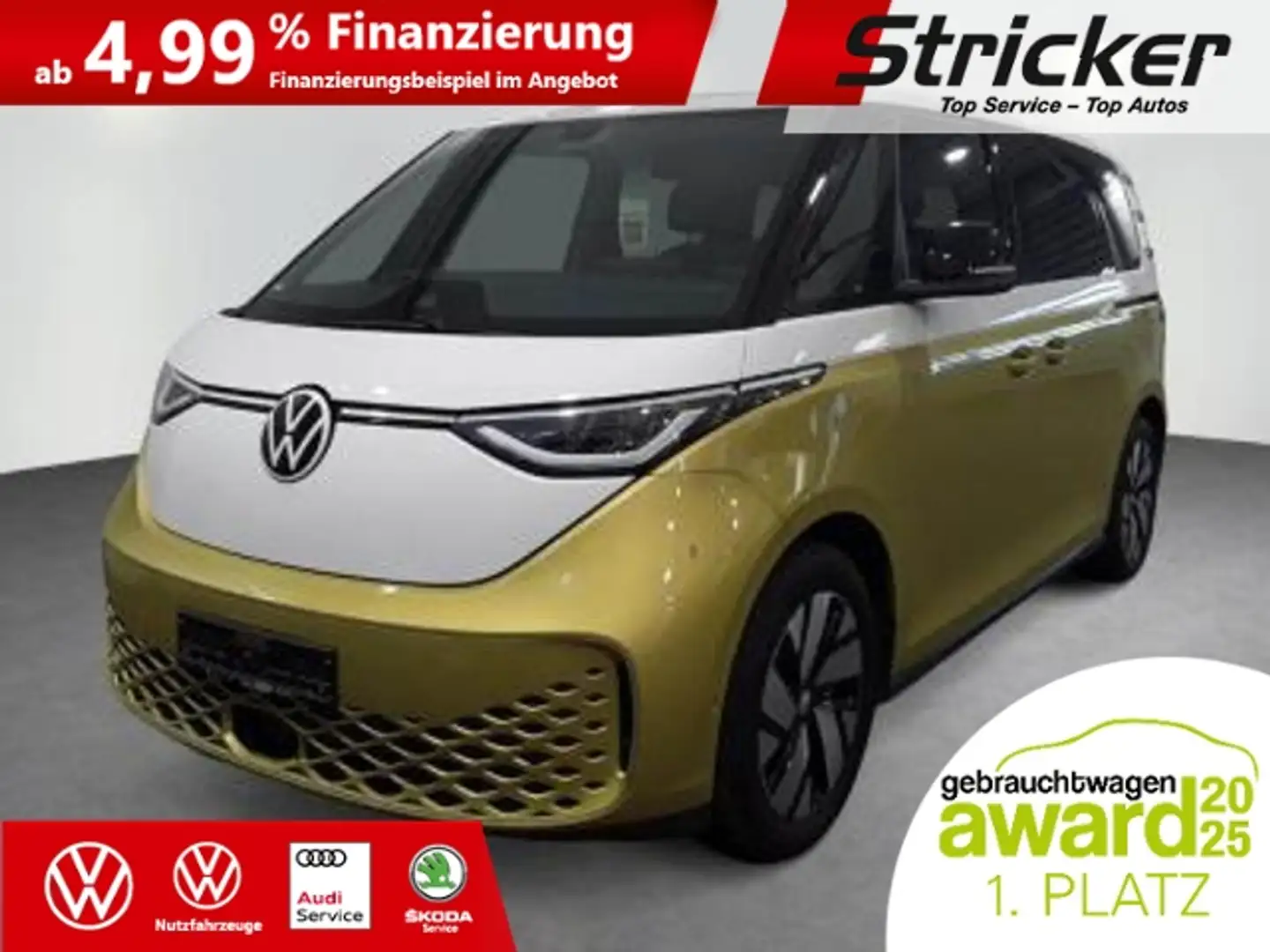 Volkswagen ID. Buzz Pro KR 210/84 499,-ohne Anzahlung Navi ACC Kamera Weiß - 2