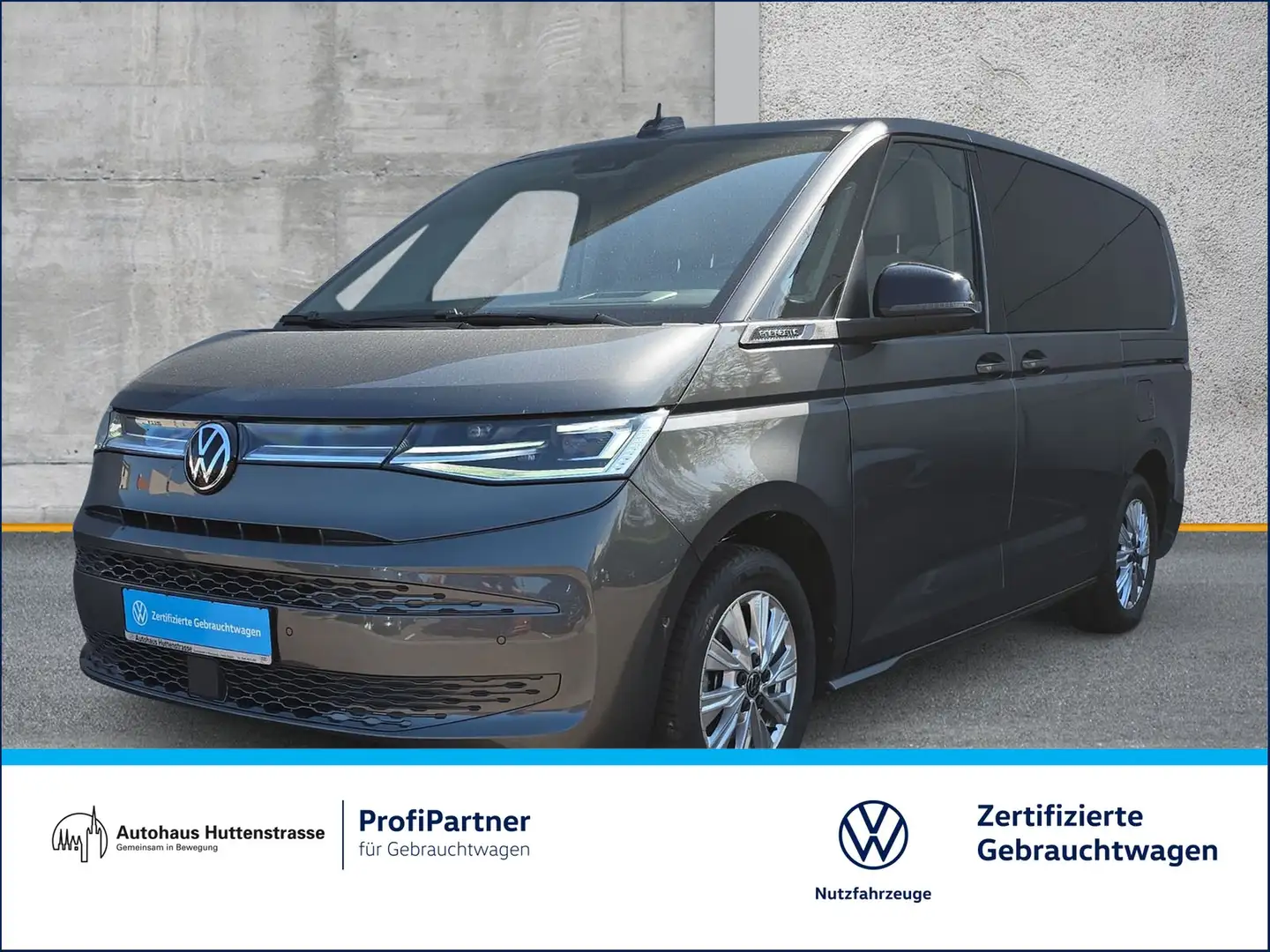 Volkswagen T7 Multivan eHybrid Lang Life AHK HuD PANO STANDHZG Grau - 1