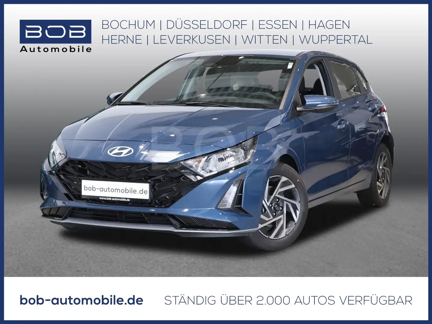 Hyundai i20 Trend 1.0 T-GDI 6-MT NAVI SHZ PDC RFK KLIMA Blau - 1