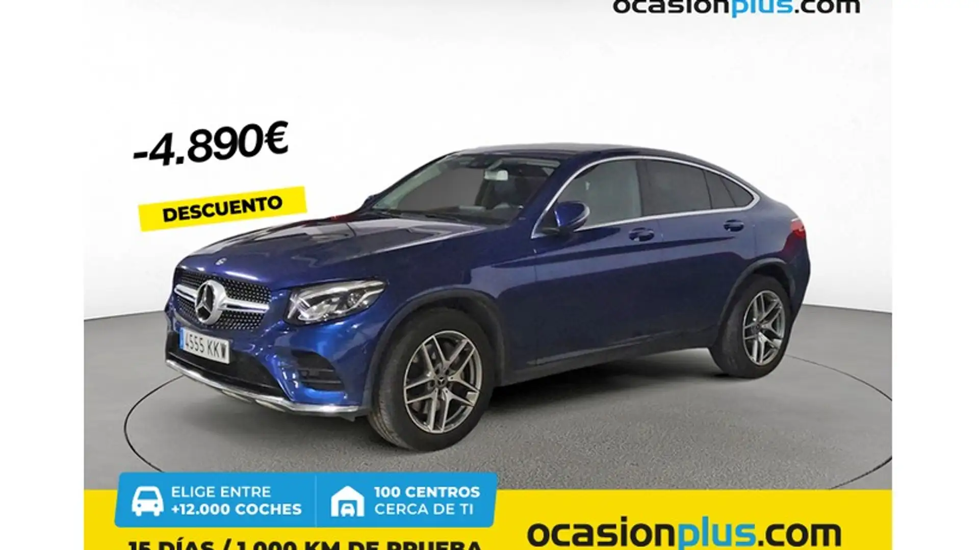 Mercedes-Benz GLC 250 Coupé 250d 4Matic Aut. Azul - 1