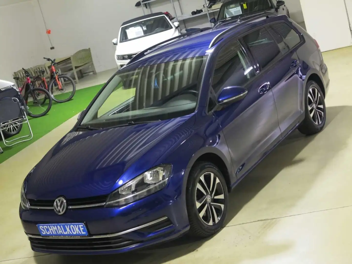 Volkswagen Golf VII Variant 2.0 TDI SCR DSG7 United AHK Nav Azul - 2