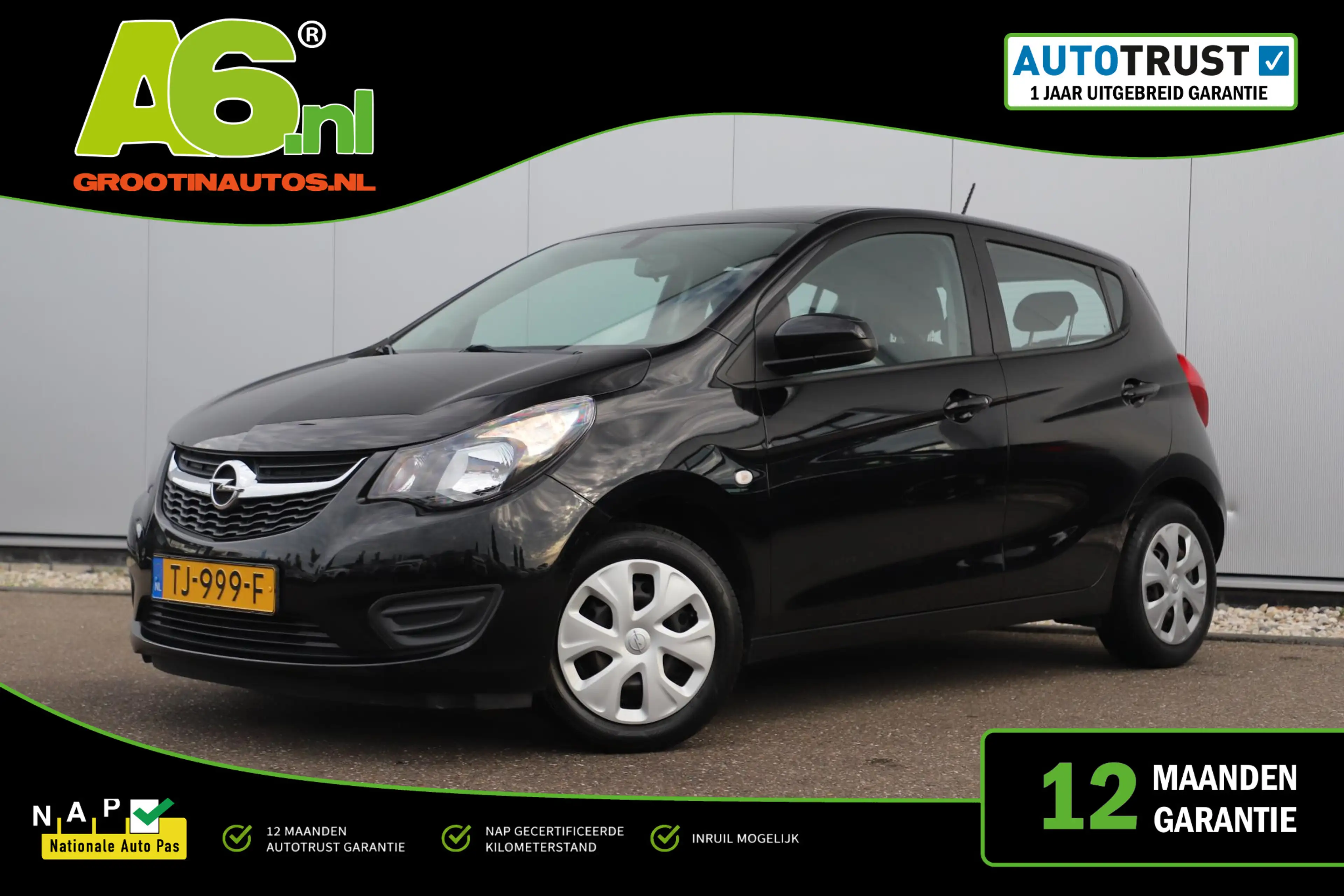 Opel Karl 1.0 ecoFLEX Edition Airco Radio Bluetooth Elektris