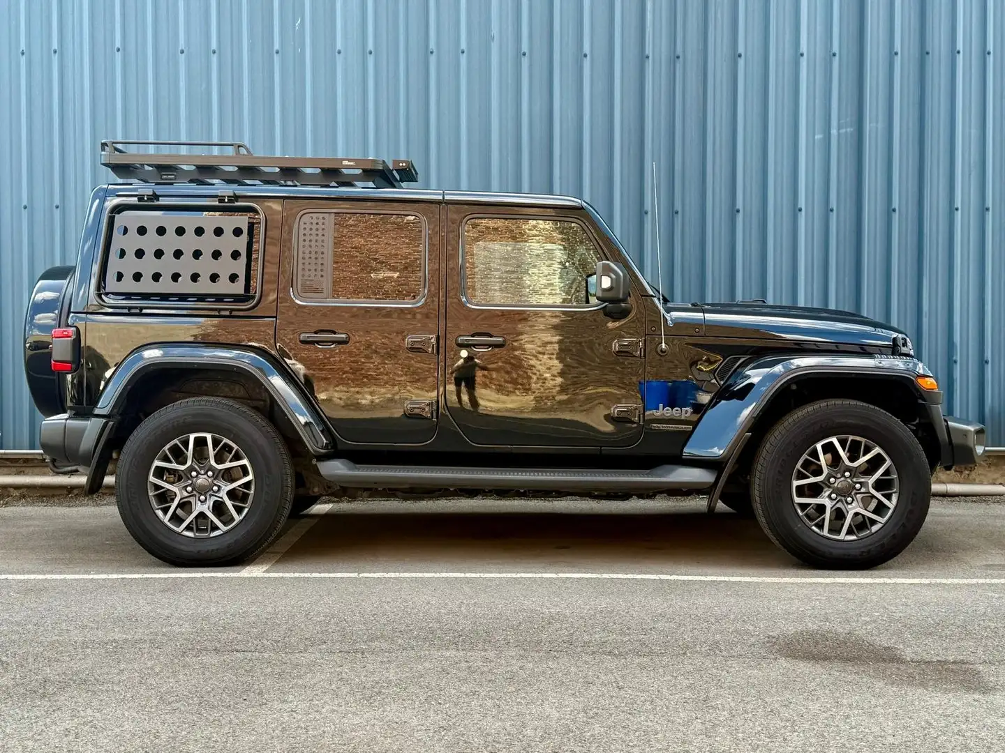 Jeep Wrangler PHEV 20 Turbo 4xe 80Th Anniversary FULL OFFROAD Nero - 2