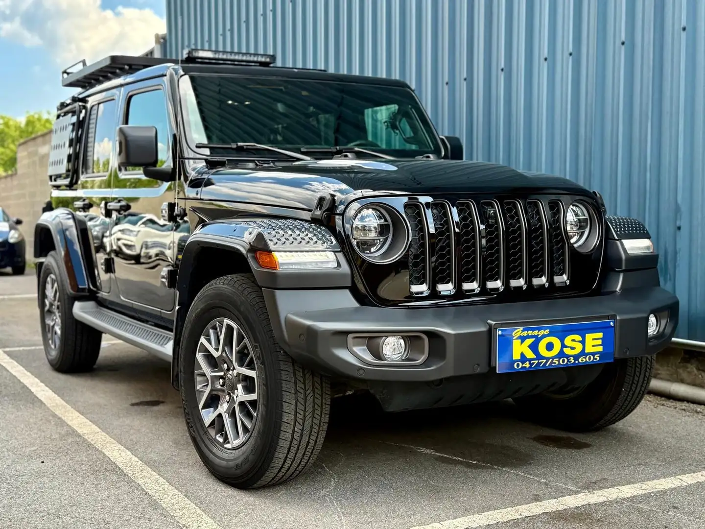 Jeep Wrangler PHEV 20 Turbo 4xe 80Th Anniversary FULL OFFROAD Nero - 1