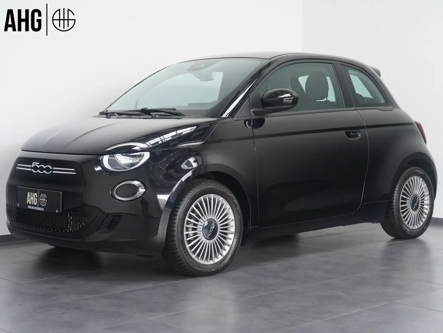 Fiat 500e Icon DC-LADEN/NAVI/CARPLAY/DAB/SOH Schwarz - 1