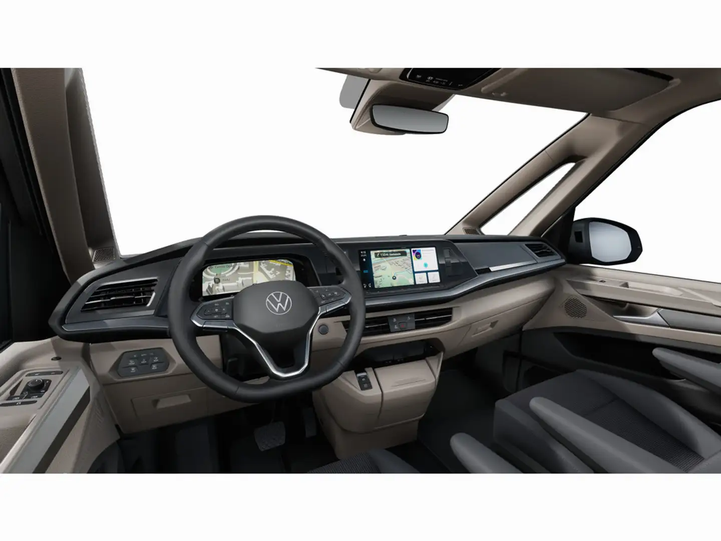 Volkswagen T7 Multivan 2.0 TDI lang DSG,Navi,Matrix,AHK Weiß - 2