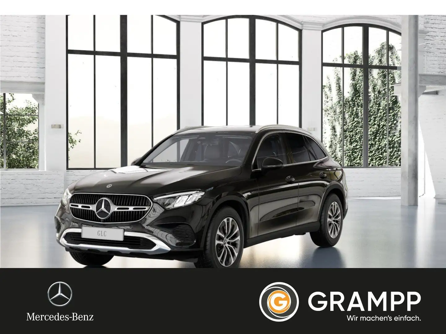 Mercedes-Benz GLC 200 4M AvantgardeAdvPlus/AHK/Kamera/LED/MBUX Schwarz - 1