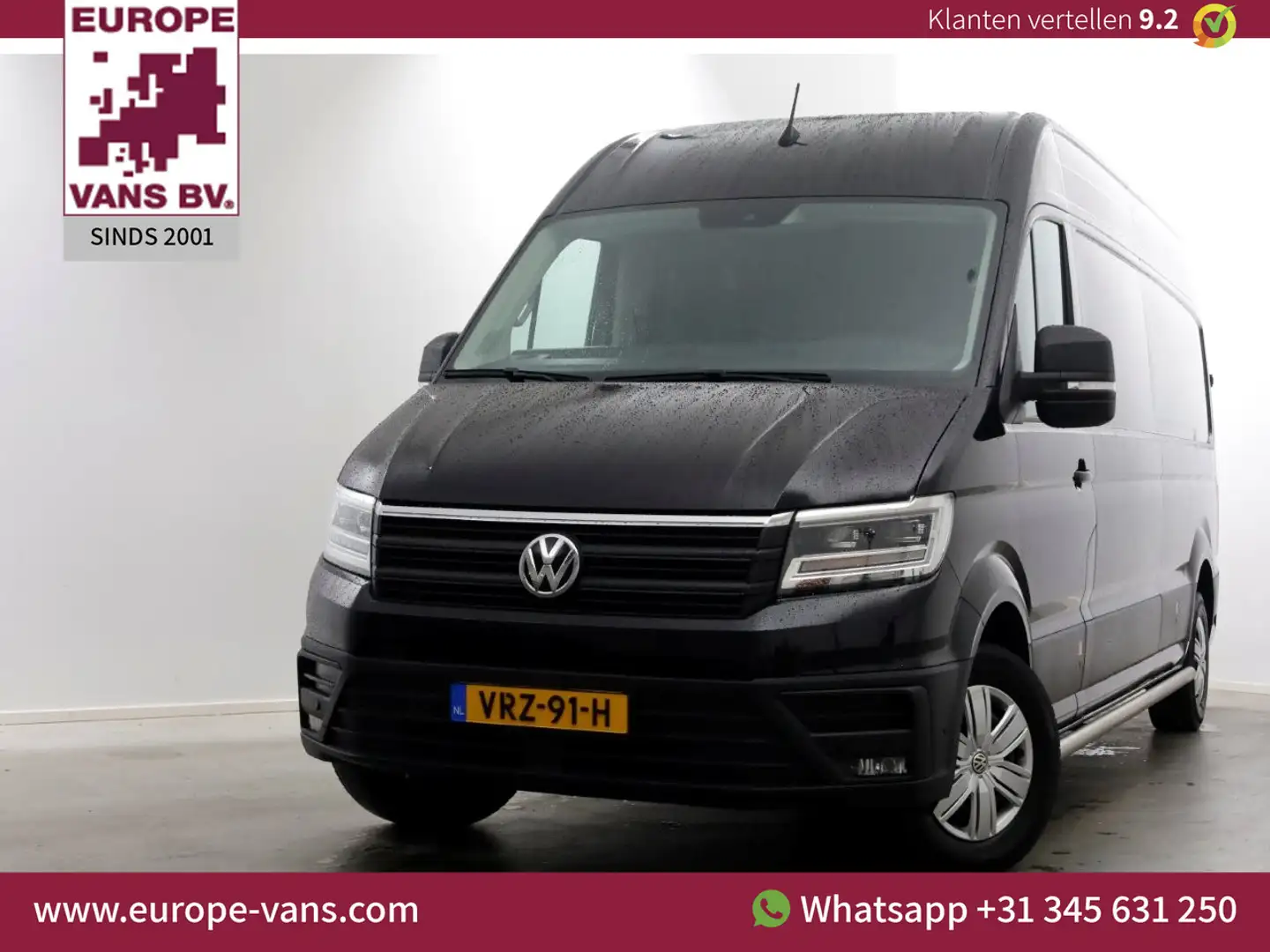 Volkswagen Crafter 35 2.0 TDI 177pk DSG-Automaat L4H3 (L3H2) Highline Zwart - 1