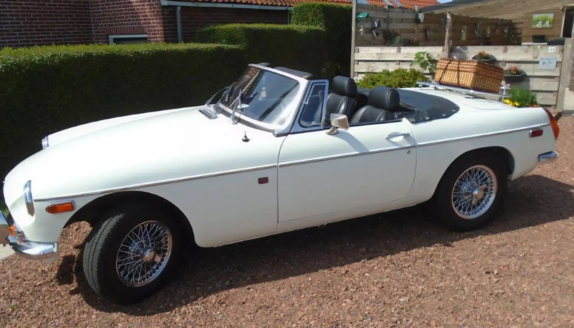 MG MGB Cabrio MGB Tourer USA 1.8 Roadster jubileum uitv Beyaz - 2