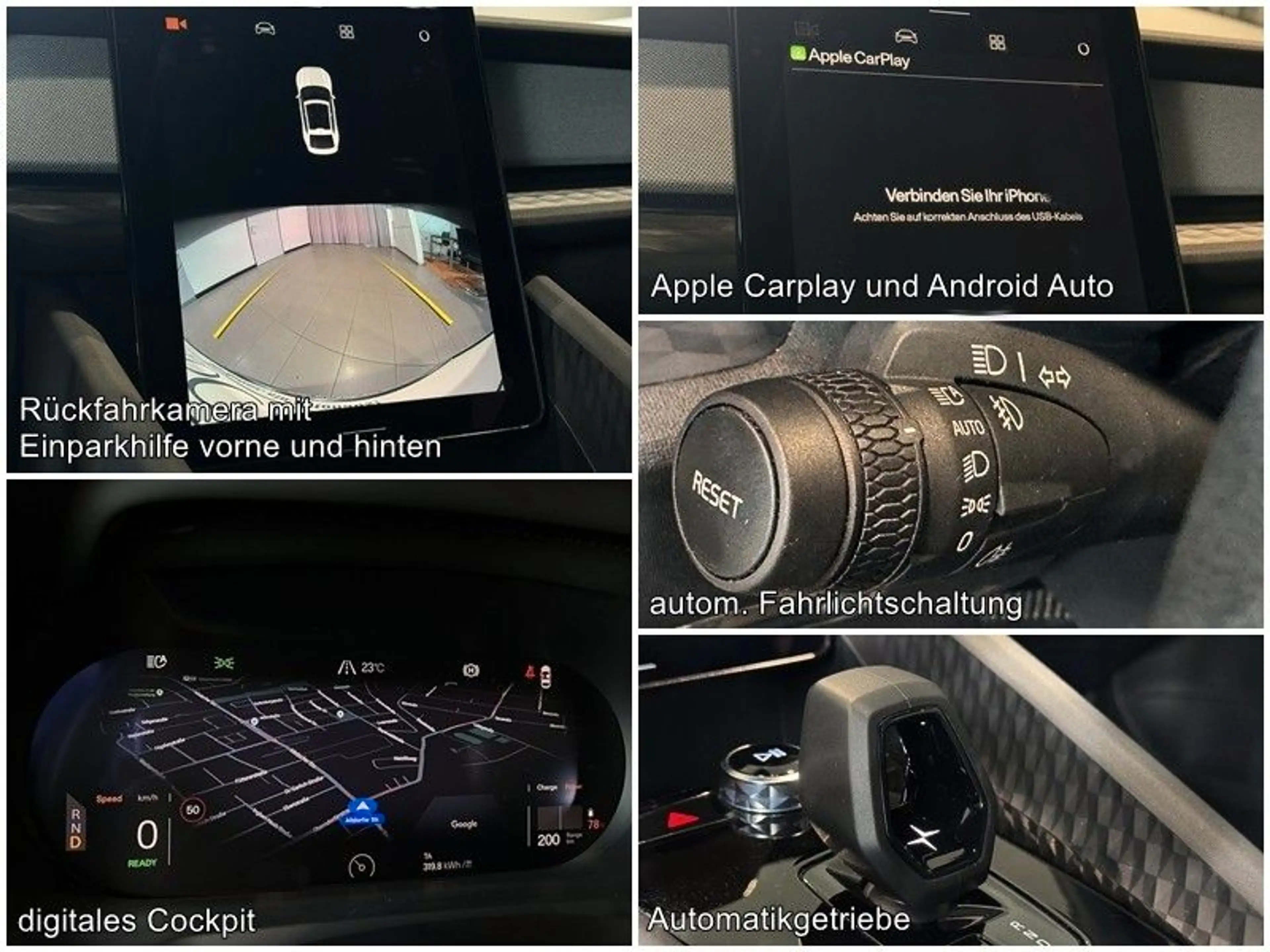 Polestar 2 Standard Range Single Memory SmartphoneInt LED — photo 10