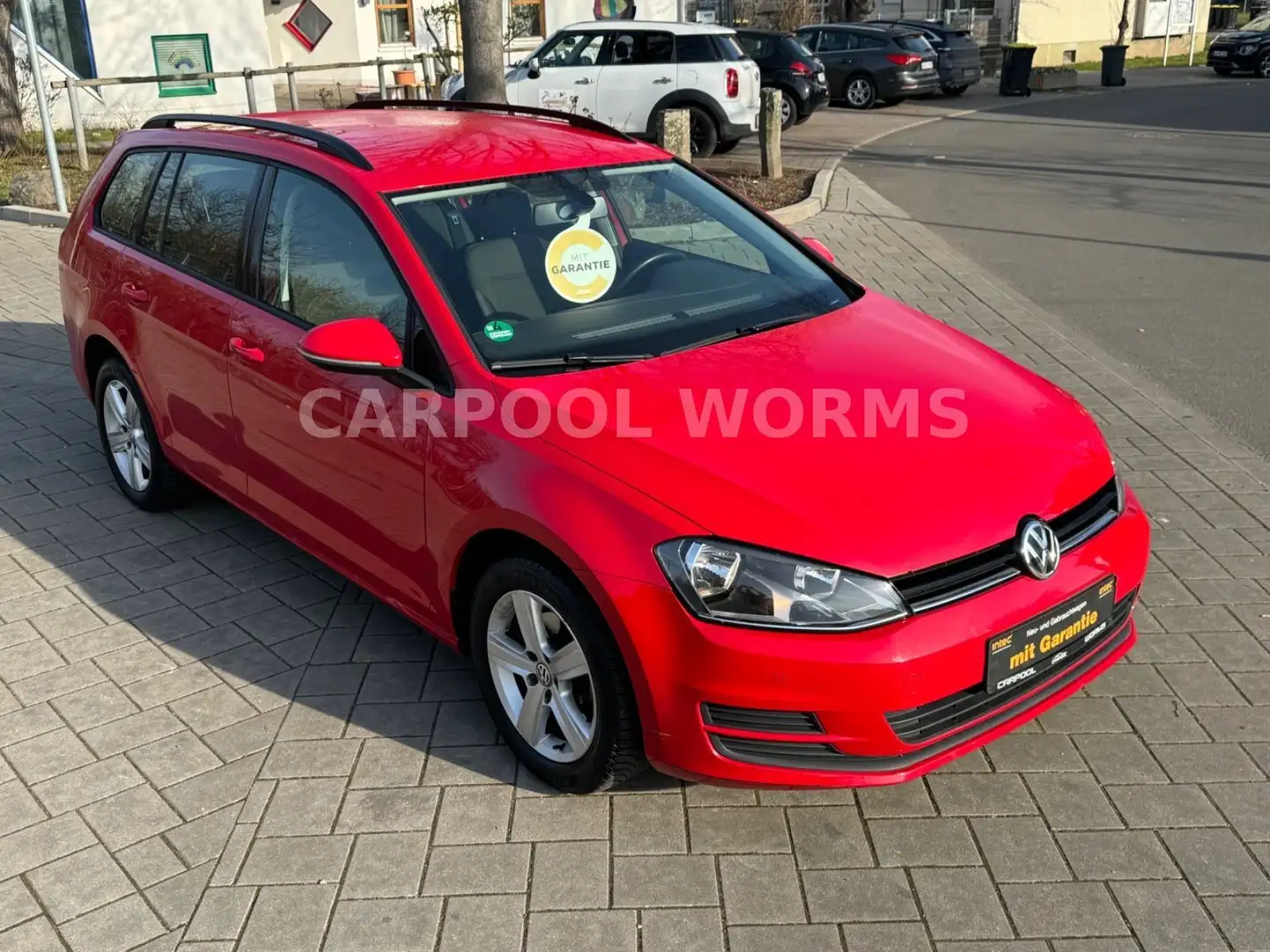 Volkswagen Golf VII 1.4 Variant DSG - BMT AUTOMATIK+PDC+TEM Rot - 2