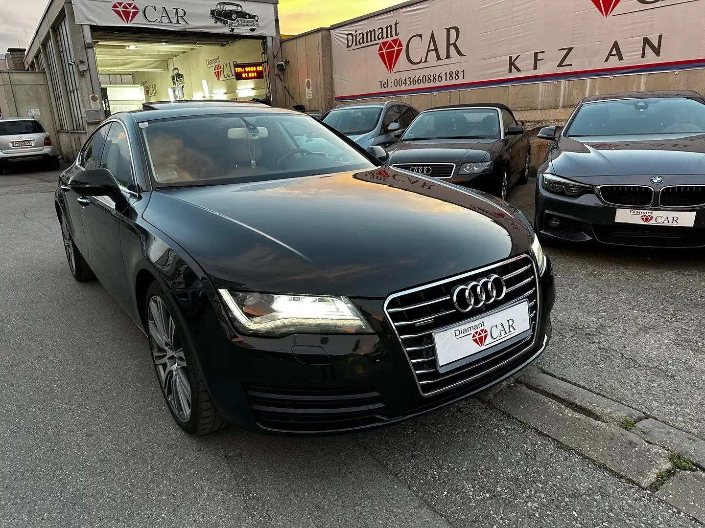 Audi A7 Sportback 3,0 TDI quattro DPF S-tronic Schwarz - 2