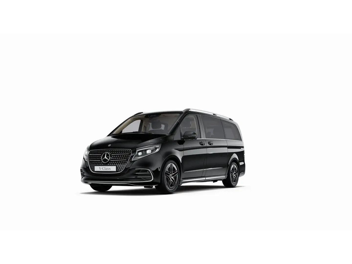 Mercedes-Benz V 300 d 4MATIC Exclusive AMG*NAPPA*PANO*AHK*AIRMA Schwarz - 2