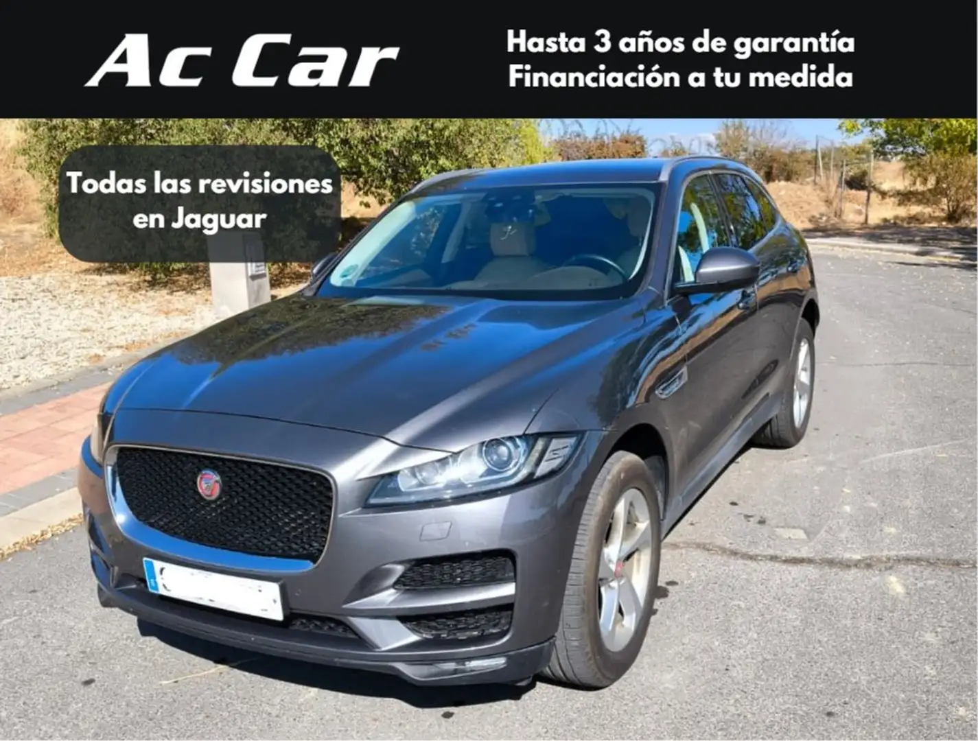 Jaguar F-Pace 2.0T i4 184kW Prestige AWD Auto Gris - 1