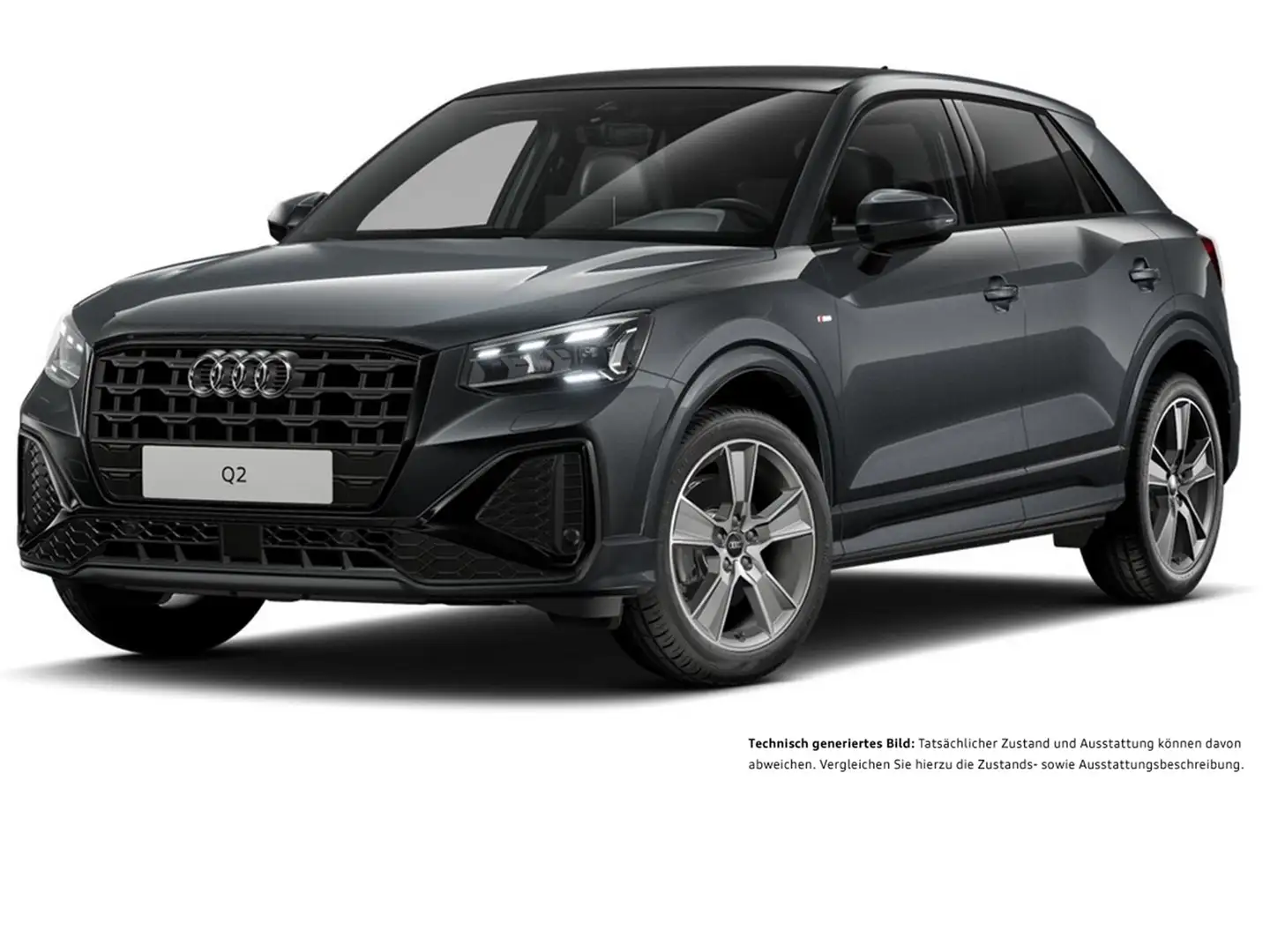 Audi Q2 35 S LINE BLACKPAK PANO AHK LM18 CARPLAY Grau - 2