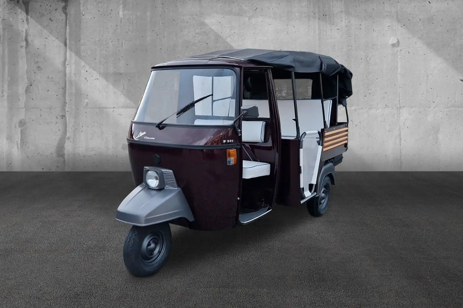 Piaggio Ape Calessino 501*Maserati Lackierung Rojo - 1