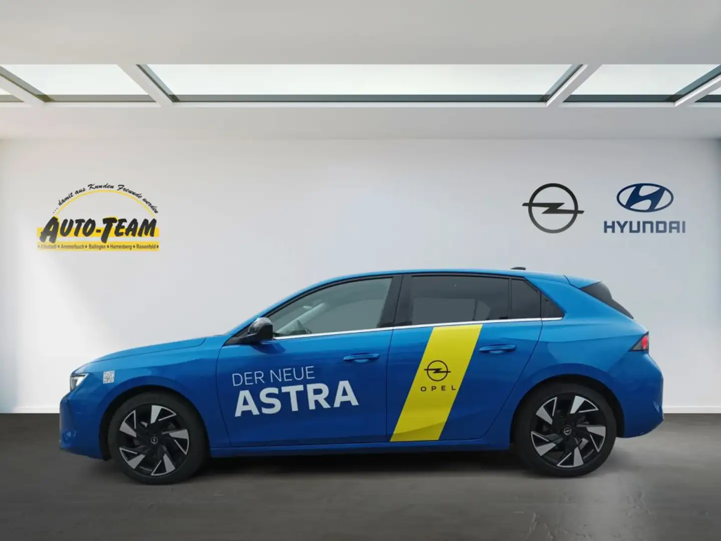 Opel Astra 1.2 Turbo Elegance Blauw - 2