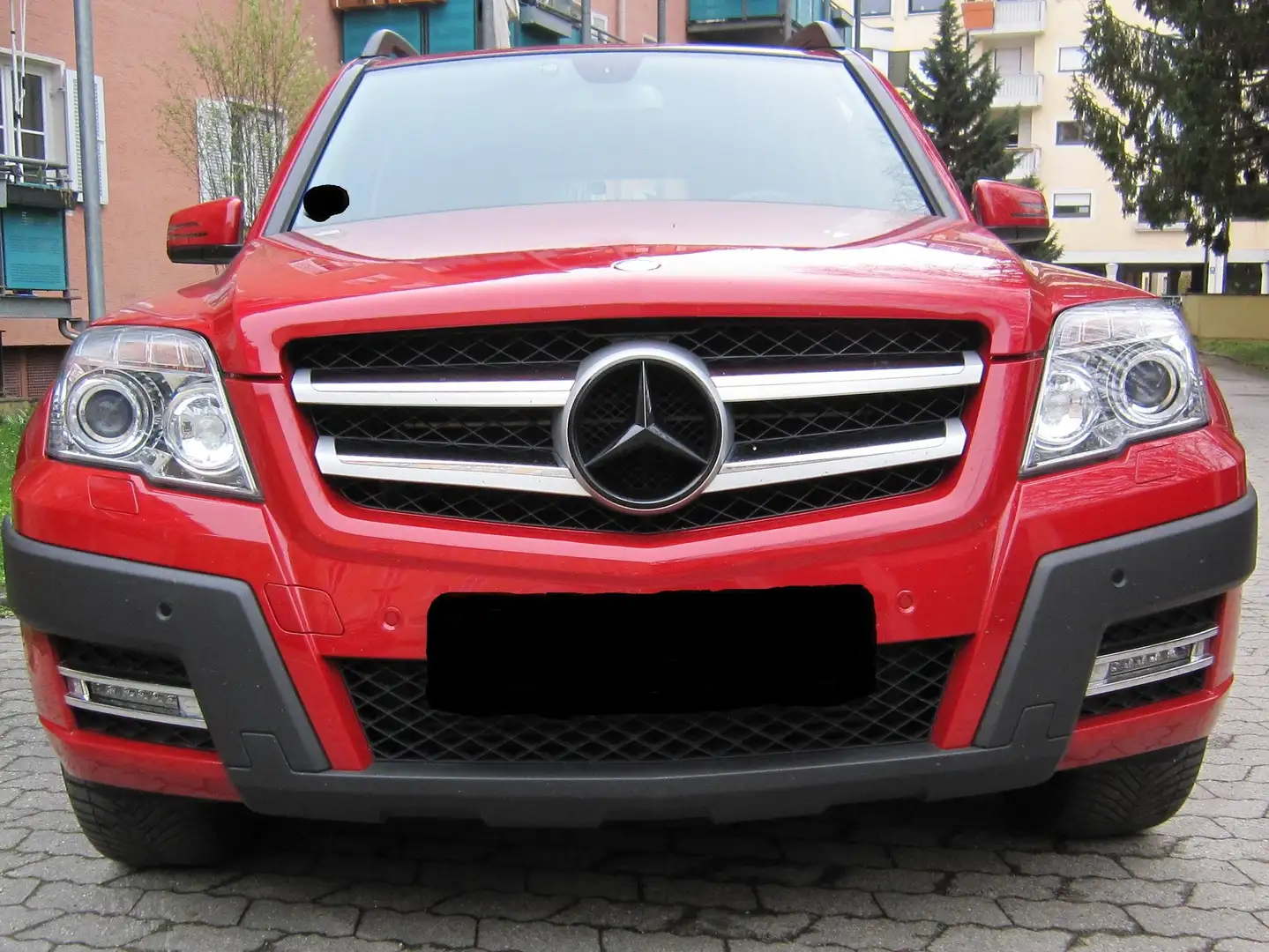 Mercedes-Benz GLK 220 GLK 220 CDI 4MATIC BlueEFFICIENCY-7 G-TRONIC Rouge - 1