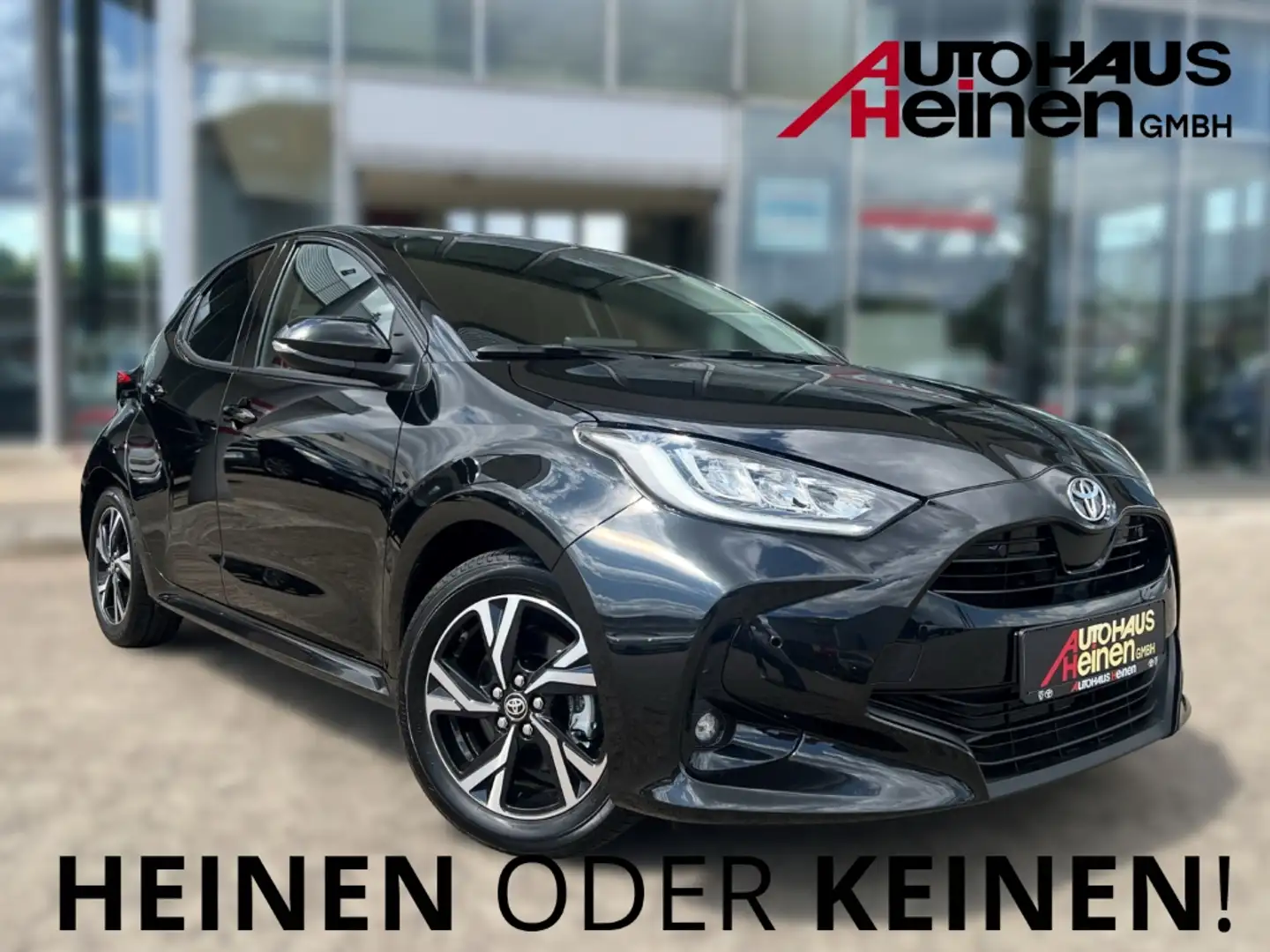 Toyota Yaris Hybrid Team Style 1.5 Dual-VVT-i LED Apple CarPlay Schwarz - 1
