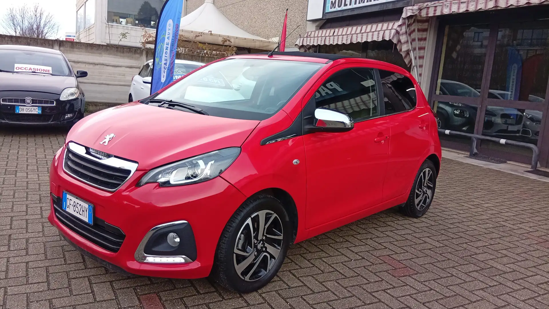 Peugeot 108 108 Decappottabile 5p 1.0 vti Collection Top! s Rosso - 2