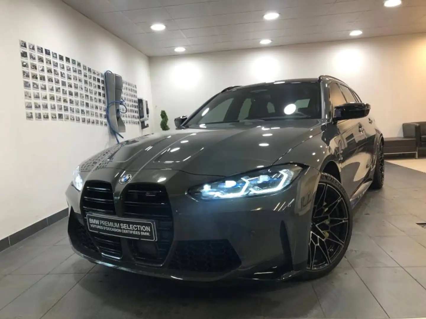 BMW M3 3.0 510ch Competition M xDrive Gris - 1