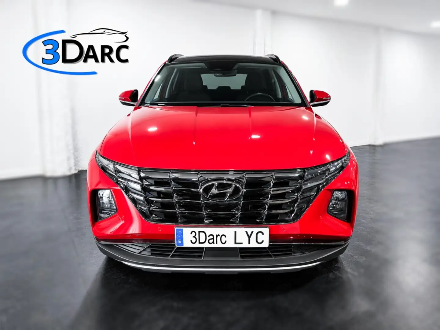 Hyundai TUCSON 1.6 TGDI HEV Tecno Sky AT Rojo - 2