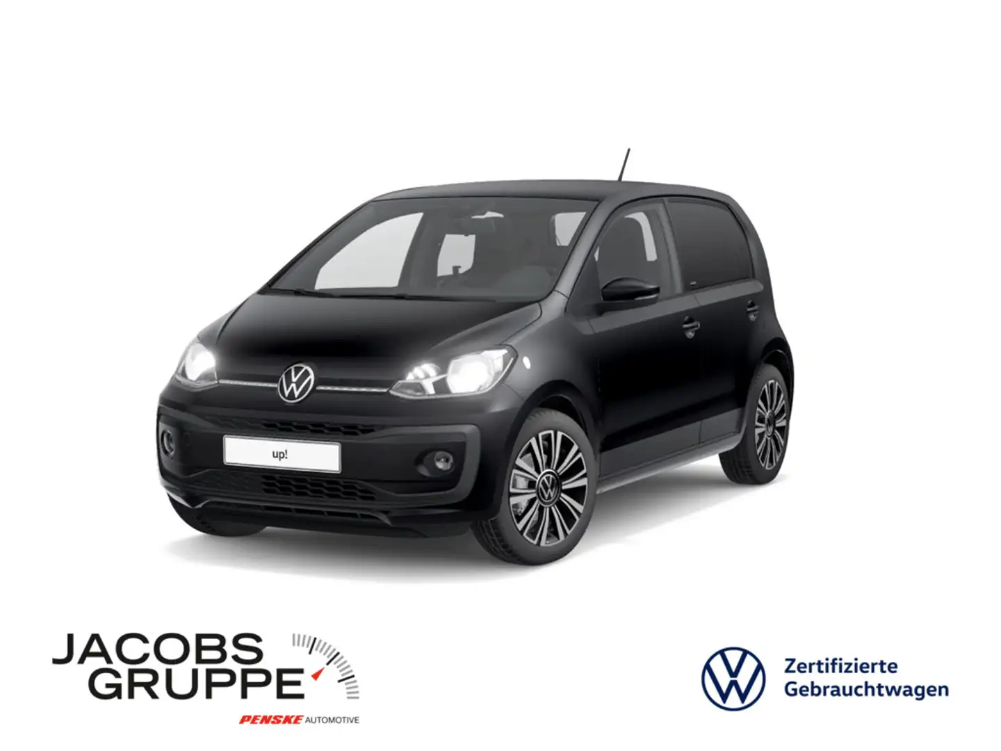 Volkswagen up! 1.0 MPI CAM*SHZ*Tempomat*Klima Active Schwarz - 1