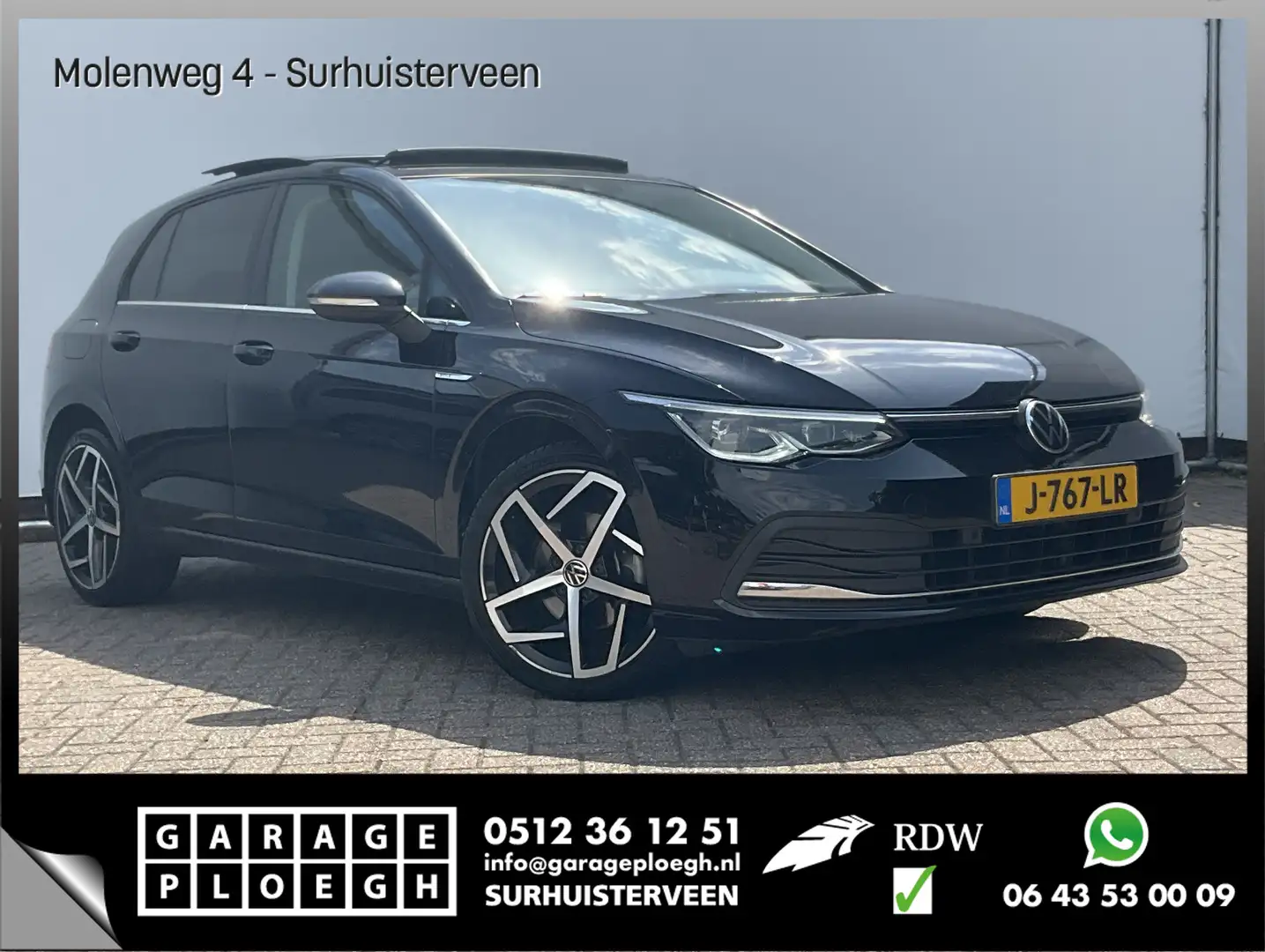 Volkswagen Golf 1.5 TSI Pano.dak IQ Massage Sfeerverl Adap.Cruise Noir - 1