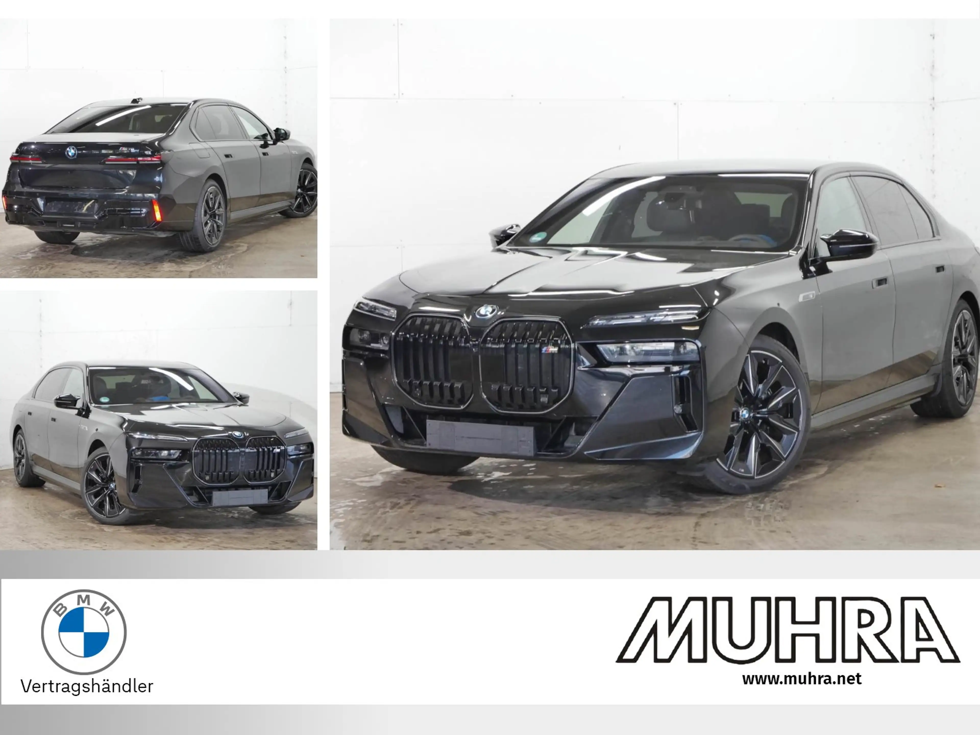 BMW i7 M70 xDrive 21" Fond TV Lounge Seating B&W