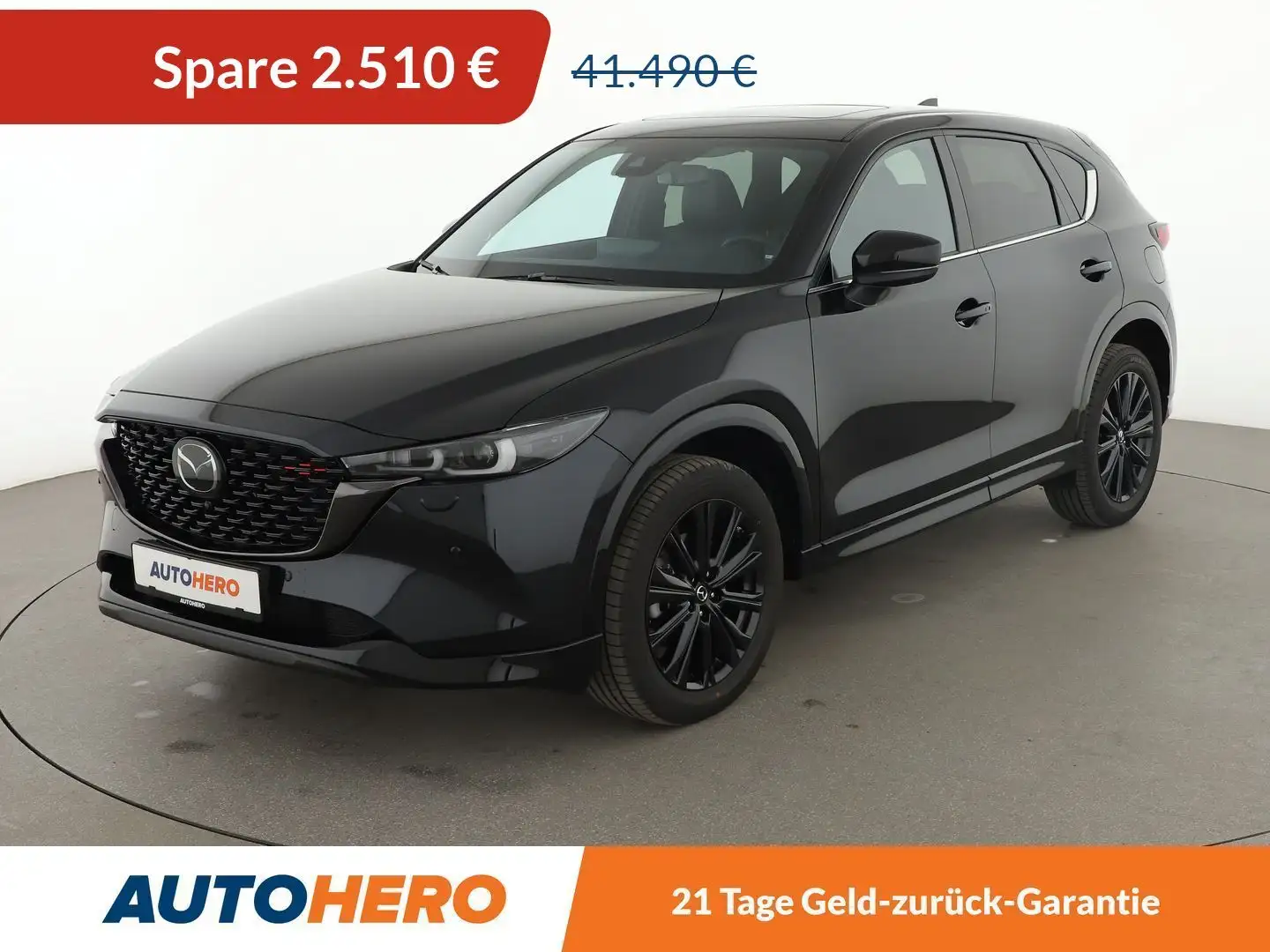 Mazda CX-5 2.2 SKYACTIV-D Homura AWD Aut.*NAVI*HEAD-UP*LED* Schwarz - 1